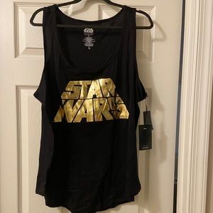 Torrid Star Wars Black and Gold Tank